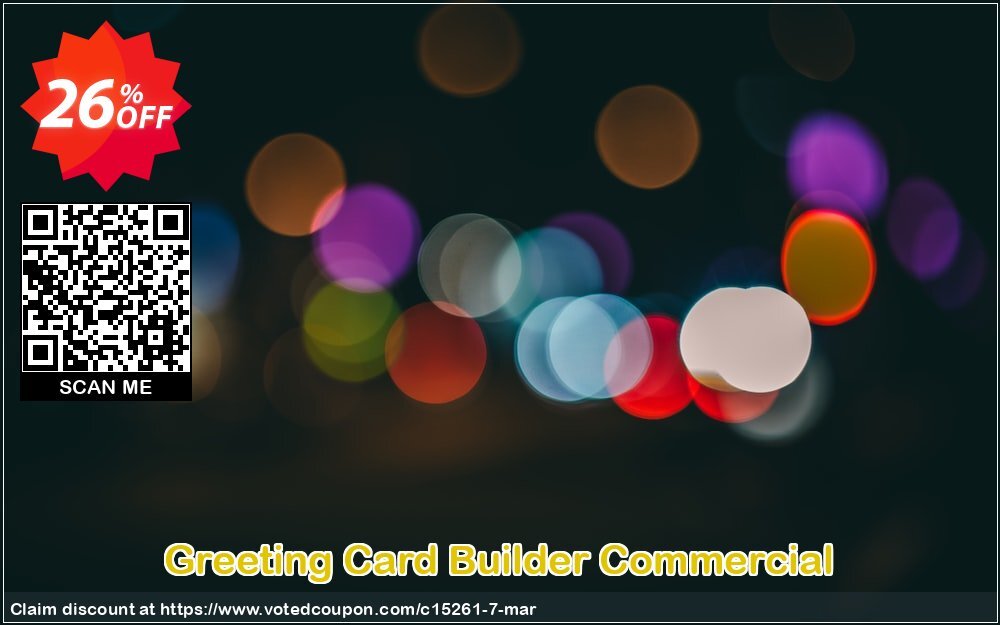 Greeting Card Builder Commercial Coupon Code May 2024, 26% OFF - VotedCoupon