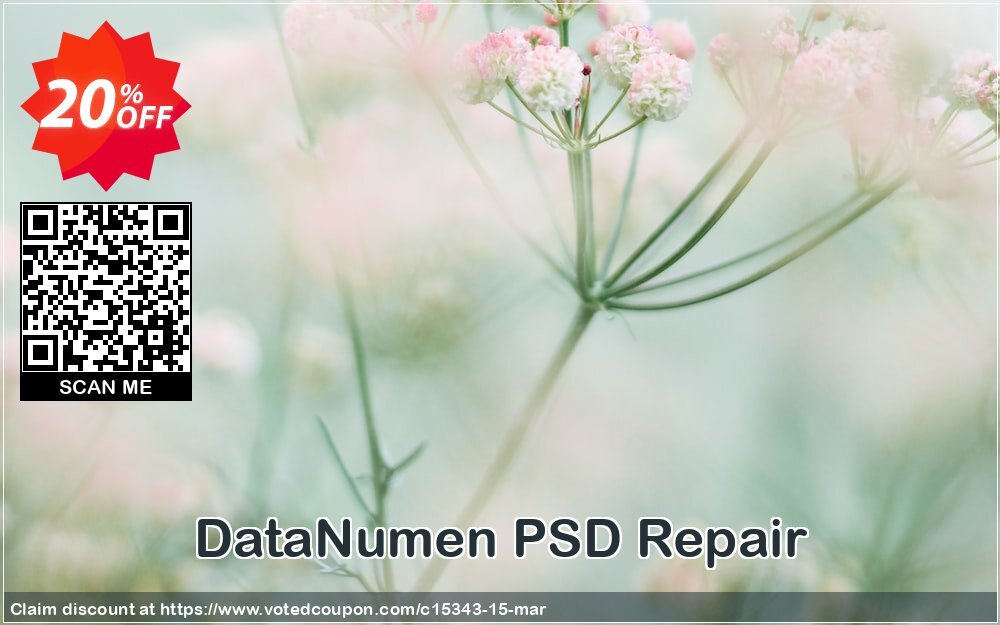 DataNumen PSD Repair Coupon Code May 2024, 20% OFF - VotedCoupon