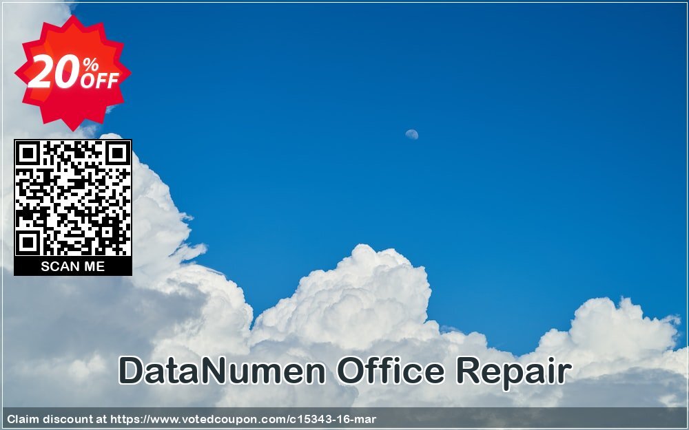 DataNumen Office Repair Coupon, discount Education Coupon. Promotion: Coupon for educational and non-profit organizations