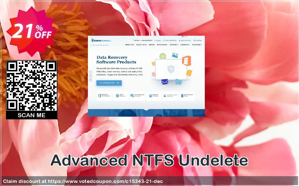 Advanced NTFS Undelete Coupon, discount Education Coupon. Promotion: Coupon for educational and non-profit organizations