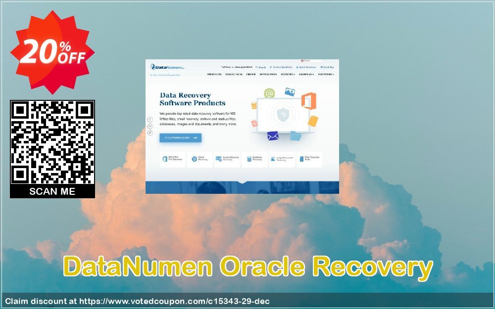 DataNumen Oracle Recovery Coupon, discount Education Coupon. Promotion: Coupon for educational and non-profit organizations