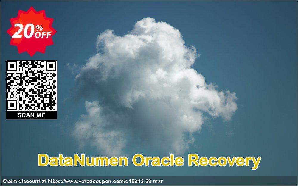 DataNumen Oracle Recovery Coupon, discount Education Coupon. Promotion: Coupon for educational and non-profit organizations