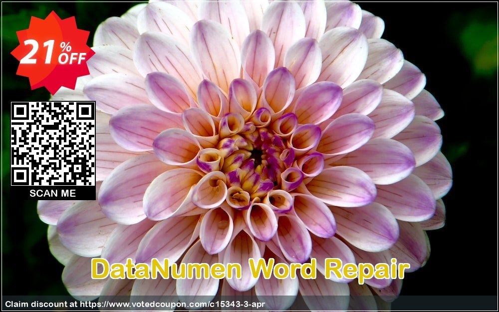 DataNumen Word Repair Coupon Code May 2024, 21% OFF - VotedCoupon