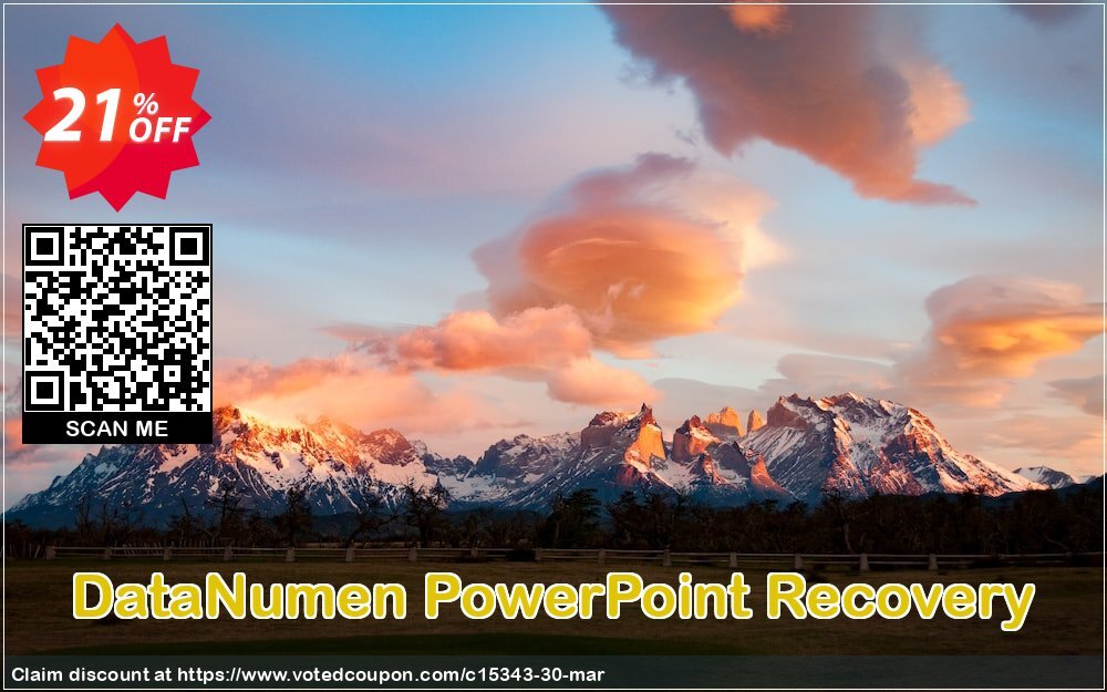 DataNumen PowerPoint Recovery Coupon, discount Education Coupon. Promotion: Coupon for educational and non-profit organizations