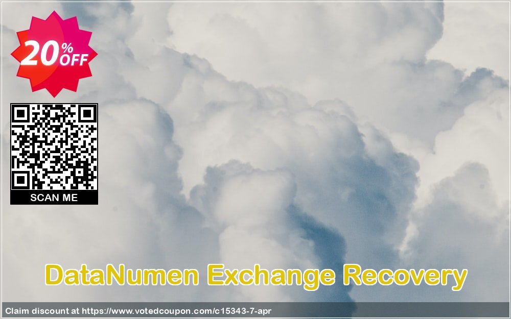 DataNumen Exchange Recovery Coupon, discount Education Coupon. Promotion: Coupon for educational and non-profit organizations