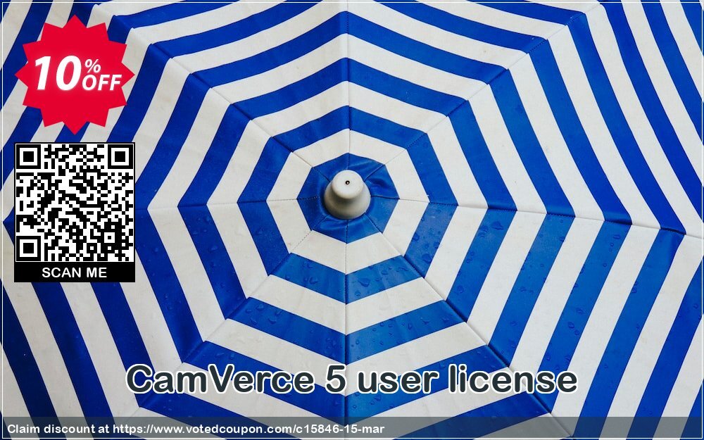 CamVerce 5 user Plan Coupon Code May 2024, 10% OFF - VotedCoupon