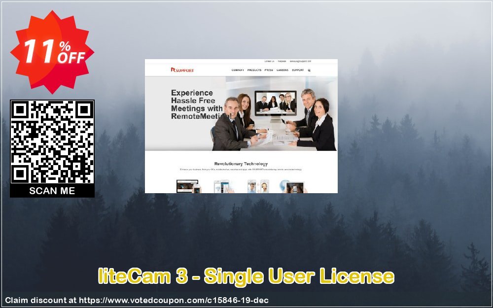 liteCam 3 - Single User Plan Coupon, discount liteCam discount codes (15846). Promotion: 