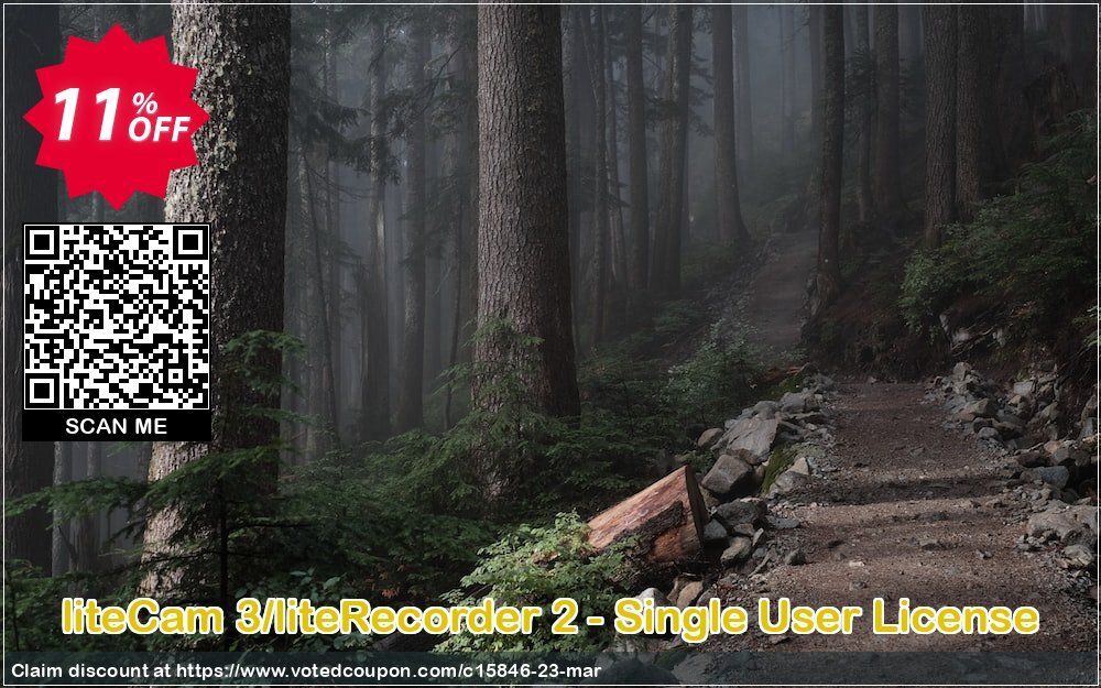 liteCam 3/liteRecorder 2 - Single User Plan Coupon Code May 2024, 11% OFF - VotedCoupon