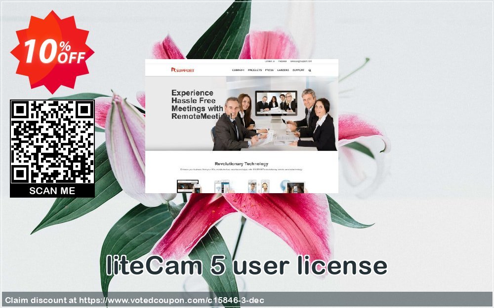 liteCam 5 user Plan Coupon, discount liteCam discount codes (15846). Promotion: 
