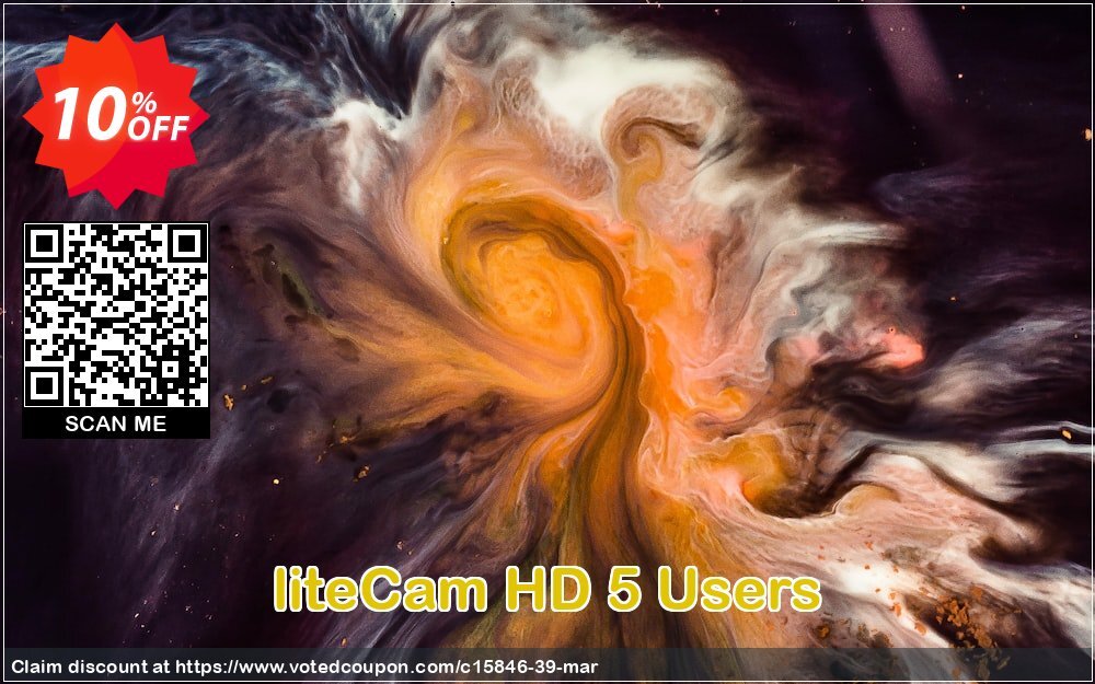 liteCam HD 5 Users Coupon, discount liteCam discount codes (15846). Promotion: 