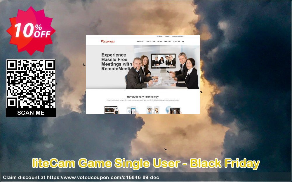 liteCam Game Single User - Black Friday Coupon, discount liteCam discount codes (15846). Promotion: 