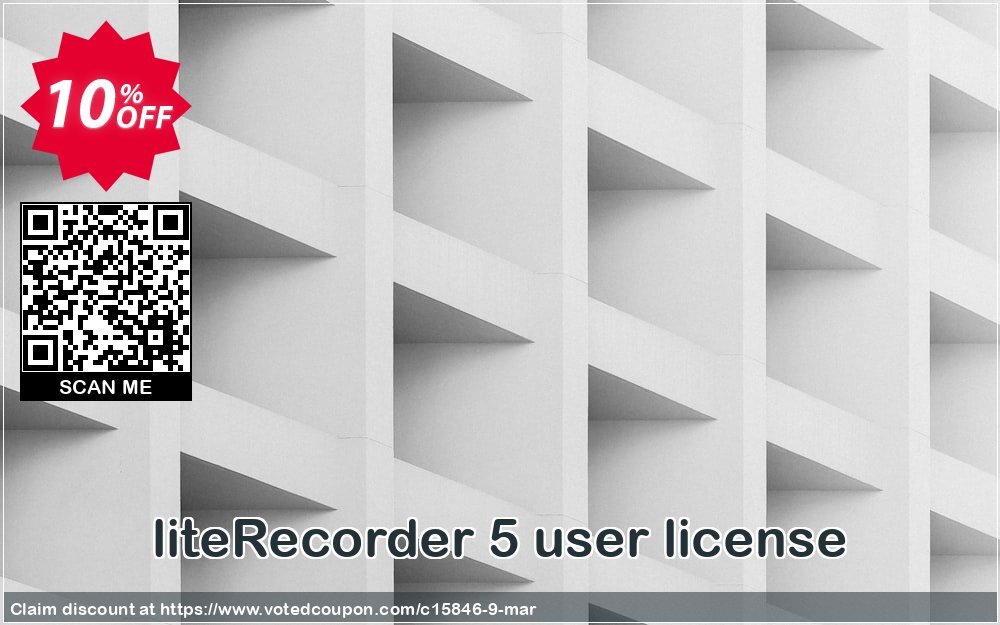 liteRecorder 5 user Plan Coupon Code Apr 2024, 10% OFF - VotedCoupon