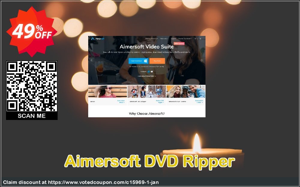 Aimersoft DVD Ripper voted-on promotion codes