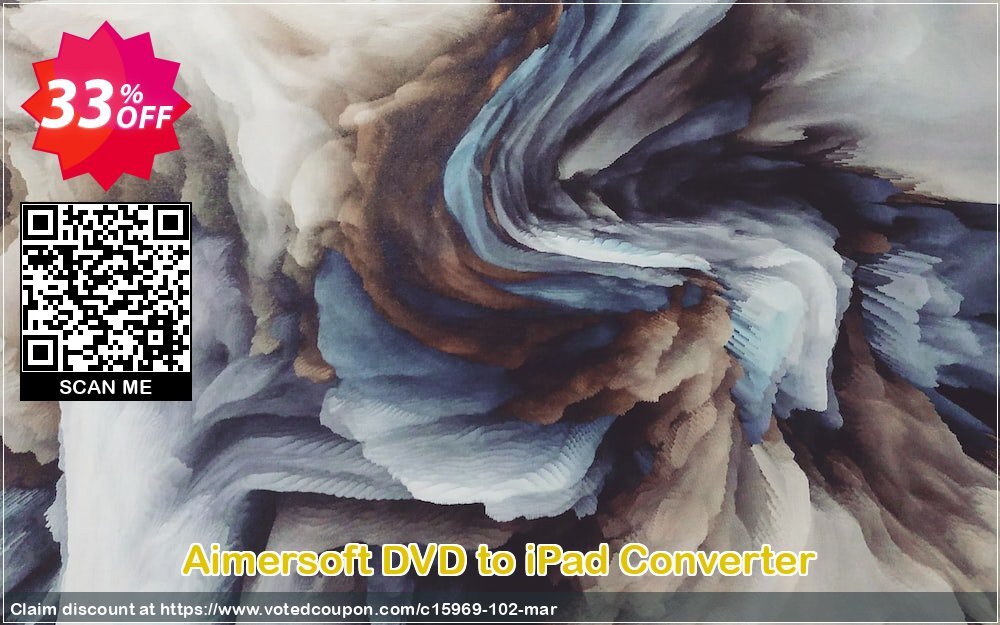 Aimersoft DVD to iPad Converter Coupon, discount 15969 Aimersoft discount. Promotion: 