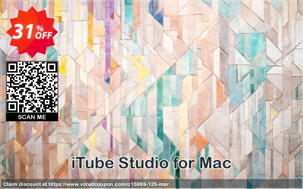 iTube Studio for MAC Coupon, discount 15969 Aimersoft discount. Promotion: 