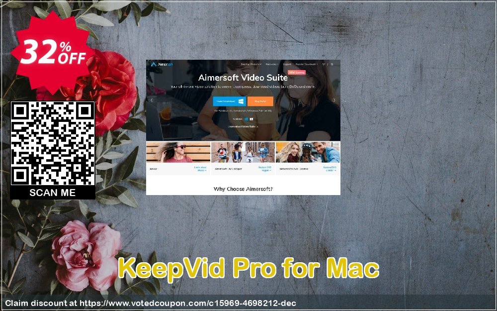 KeepVid Pro for MAC Coupon, discount KeepVid Pro for Mac impressive promo code 2024. Promotion: imposing offer code of KeepVid Pro for Mac 2024