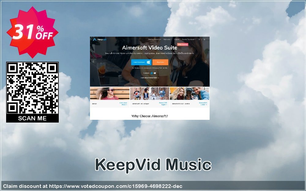 KeepVid Music Coupon, discount KeepVid Music super sales code 2023. Promotion: awful discounts code of KeepVid Music 2023