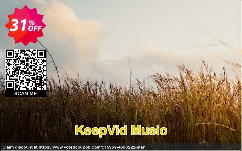 KeepVid Music Coupon Code May 2024, 31% OFF - VotedCoupon