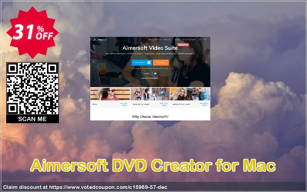 Aimersoft DVD Creator for MAC Coupon, discount Aimersoft DVD Creator for Mac wondrous deals code 2024. Promotion: 