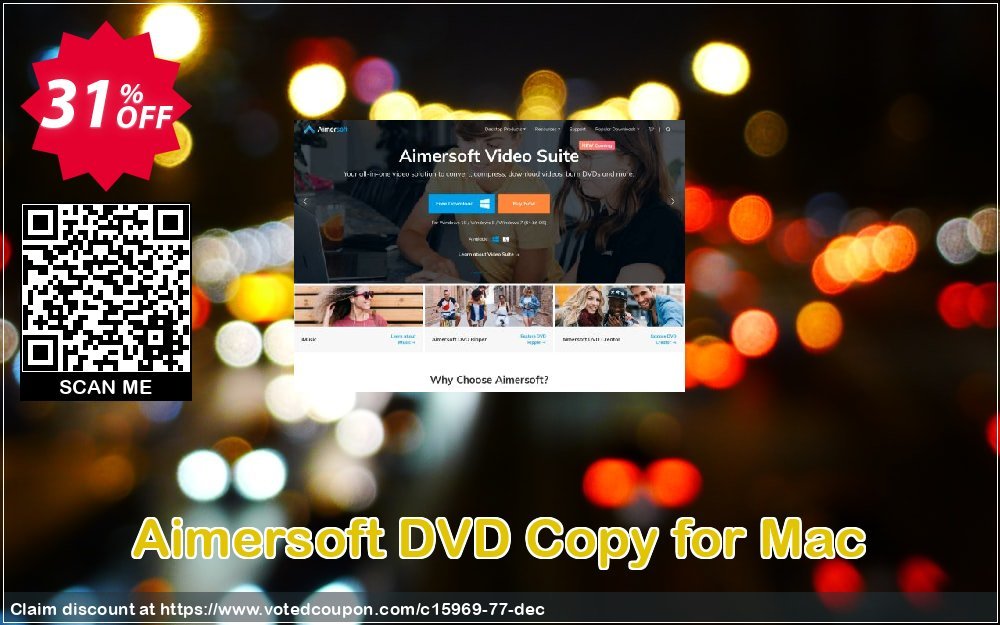 Aimersoft DVD Copy for MAC Coupon, discount Aimersoft DVD Copy for Mac marvelous sales code 2023. Promotion: 