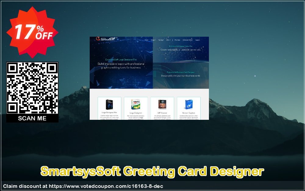 SmartsysSoft Greeting Card Designer Coupon, discount EximiousSoft discounts (16163). Promotion: 