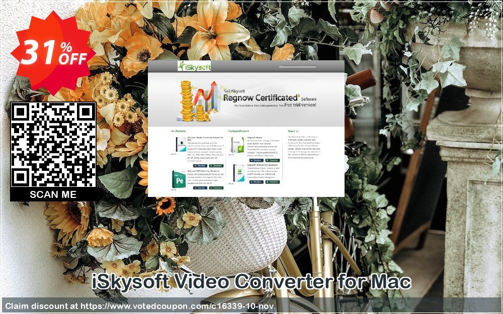 iSkysoft Video Converter for MAC Coupon, discount iSkysoft discount (16339). Promotion: iSkysoft coupon code active