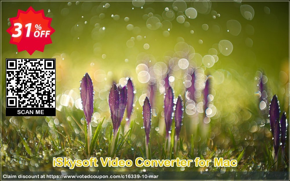 iSkysoft Video Converter for MAC Coupon Code May 2024, 31% OFF - VotedCoupon