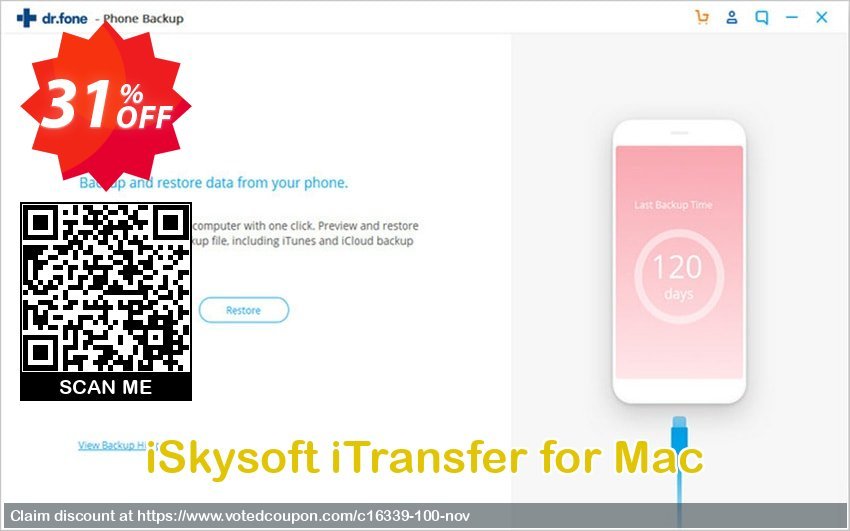 iSkysoft iTransfer for MAC Coupon, discount iSkysoft discount (16339). Promotion: iSkysoft coupon code active