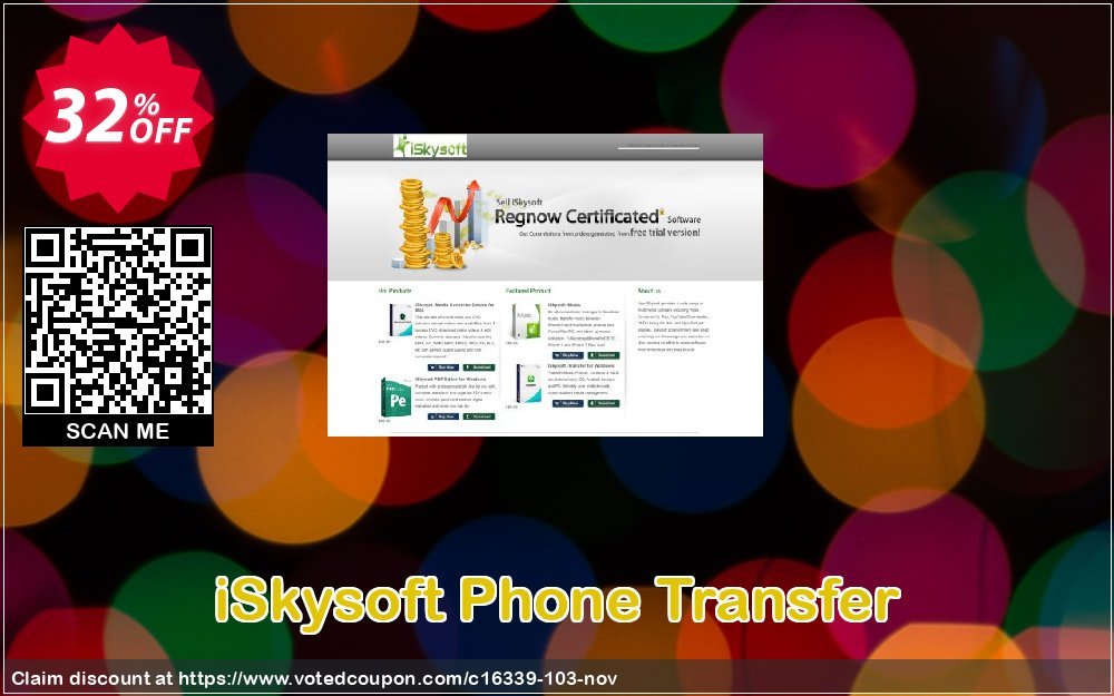iSkysoft Phone Transfer Coupon, discount iSkysoft discount (16339). Promotion: iSkysoft coupon code active
