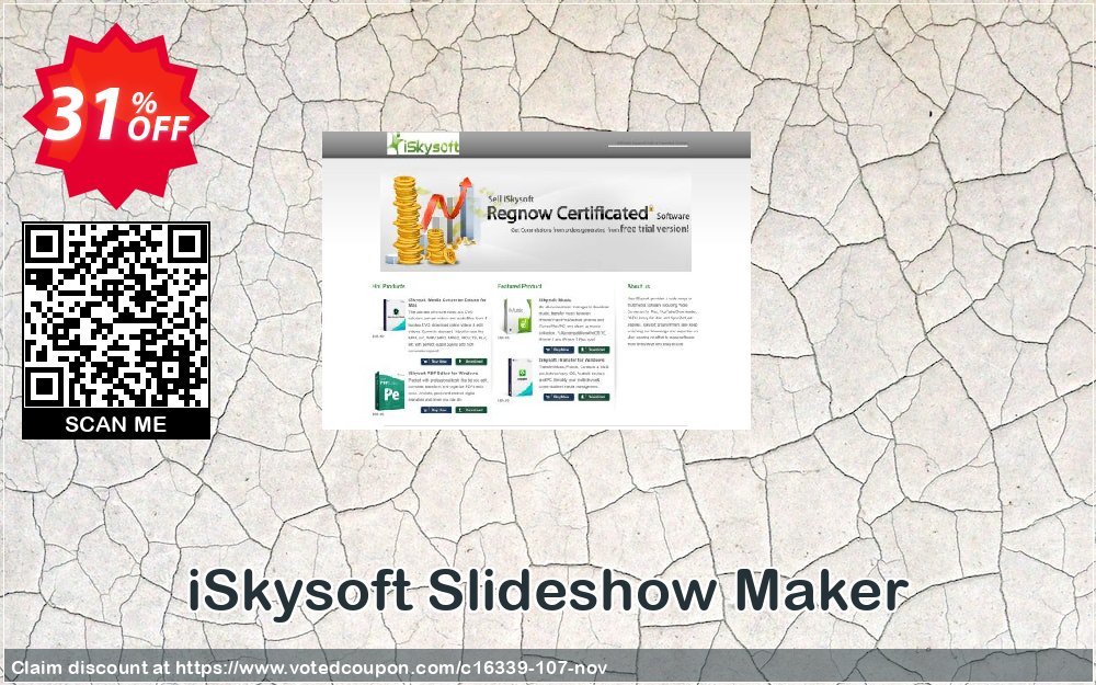iSkysoft Slideshow Maker Coupon, discount iSkysoft discount (16339). Promotion: iSkysoft coupon code active