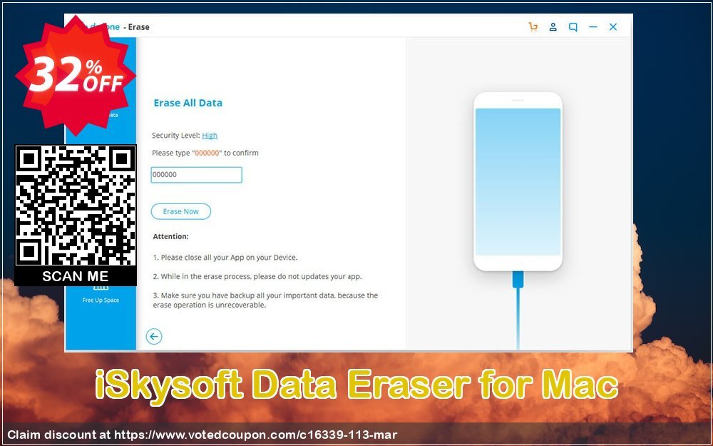 iSkysoft Data Eraser for MAC Coupon, discount iSkysoft discount (16339). Promotion: Data Eraser for MAC coupon code active