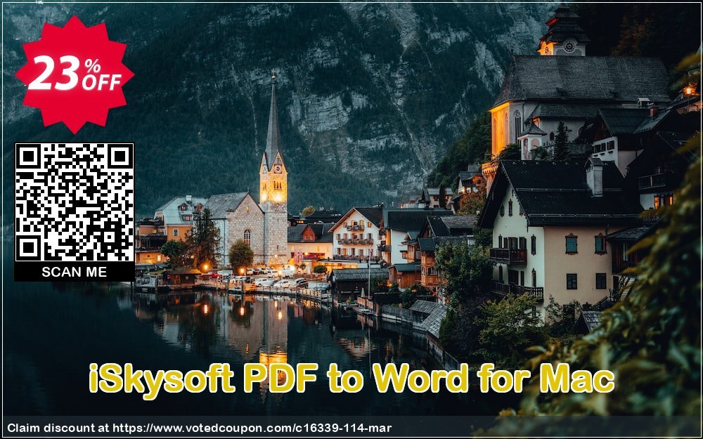 iSkysoft PDF to Word for MAC Coupon, discount iSkysoft discount (16339). Promotion: iSkysoft coupon code active