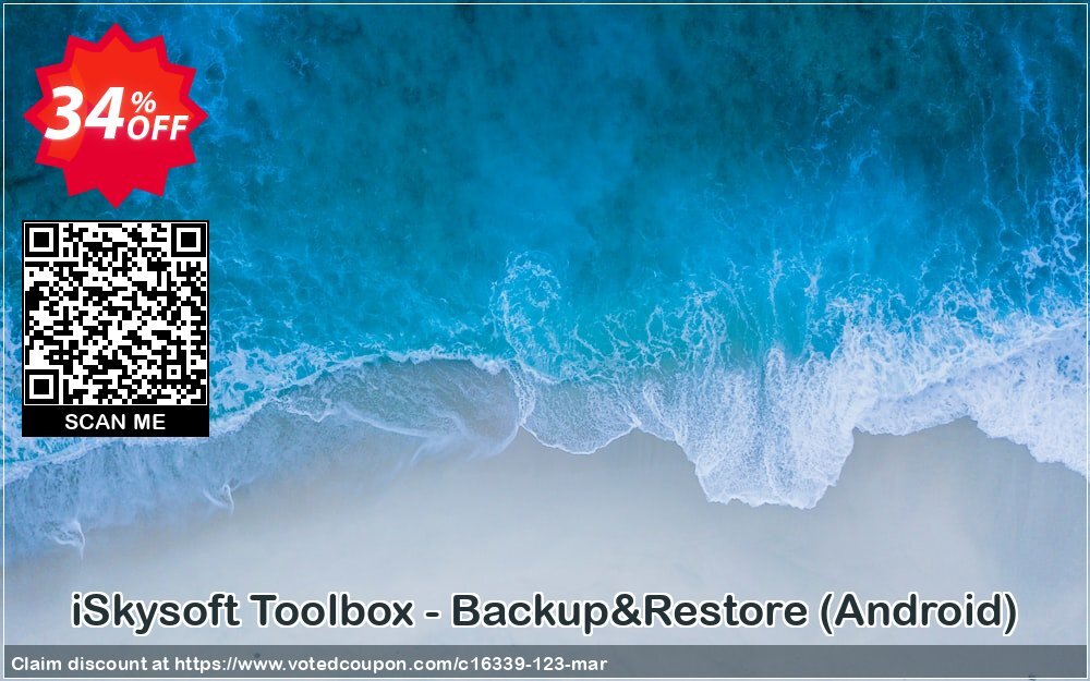 iSkysoft Toolbox - Backup&Restore, Android  Coupon, discount iSkysoft discount (16339). Promotion: iSkysoft coupon discount code 100% active