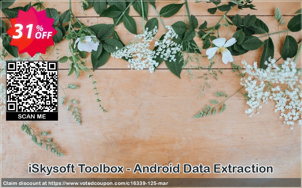 iSkysoft Toolbox - Android Data Extraction Coupon Code Apr 2024, 31% OFF - VotedCoupon