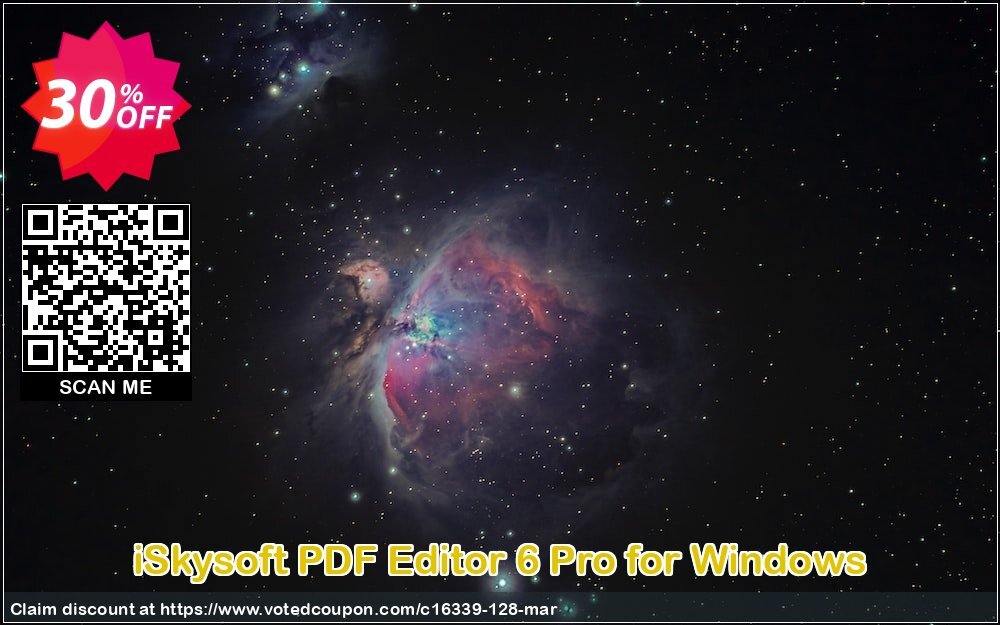 iSkysoft PDF Editor 6 Pro for WINDOWS Coupon Code May 2024, 30% OFF - VotedCoupon