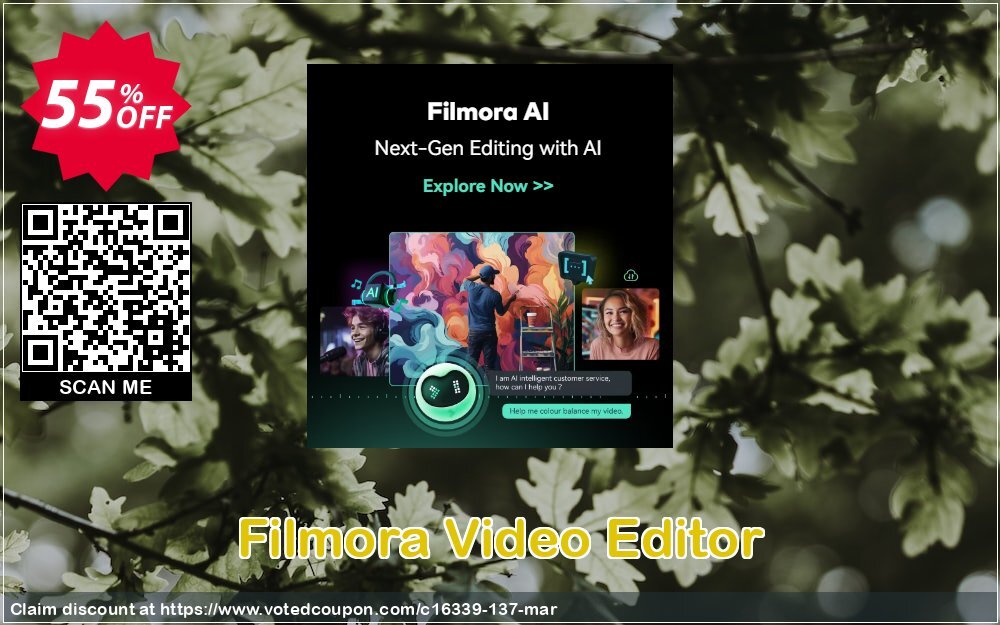 Filmora Video Editor Coupon Code Apr 2024, 55% OFF - VotedCoupon