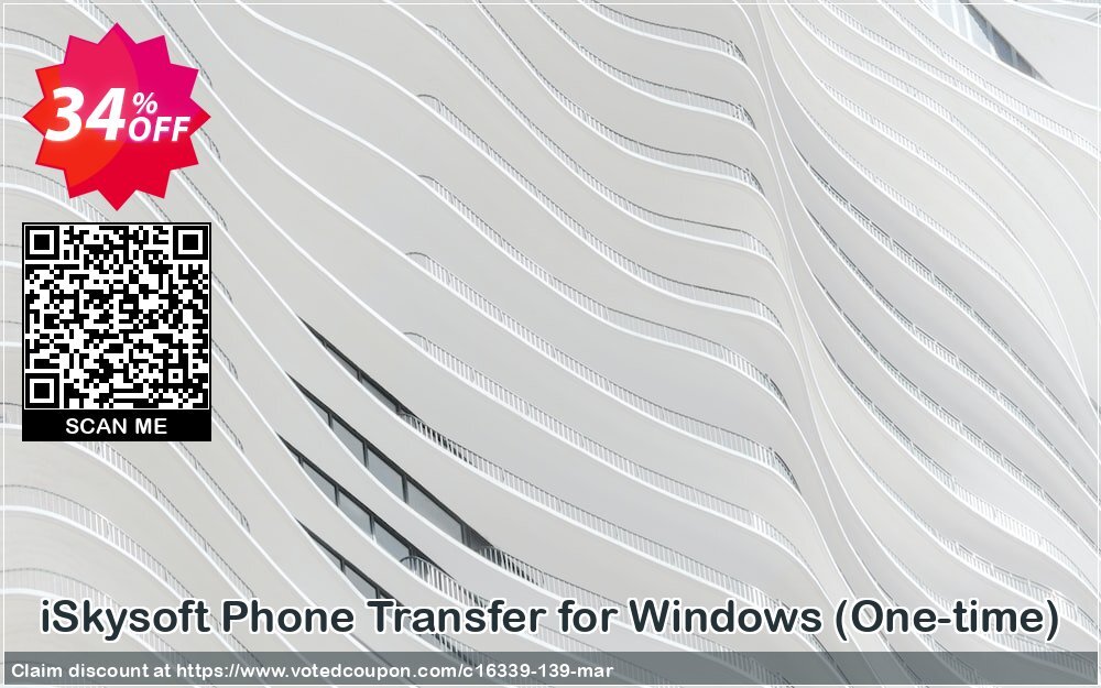 iSkysoft Phone Transfer for WINDOWS, One-time  Coupon, discount iSkysoft discount (16339). Promotion: iSkysoft coupon discount code 100% active