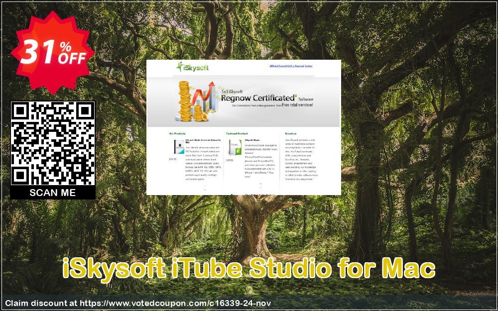 iSkysoft iTube Studio for MAC Coupon, discount iSkysoft discount (16339). Promotion: iSkysoft coupon code active
