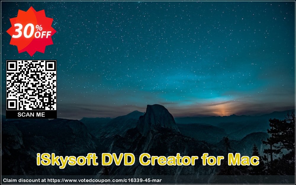 iSkysoft DVD Creator for MAC Coupon, discount iSkysoft DVD Creator for Mac fearsome promotions code 2024. Promotion: 