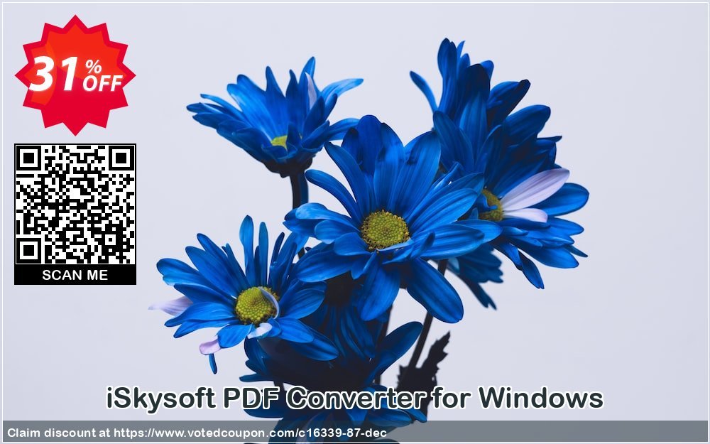 iSkysoft PDF Converter for WINDOWS Coupon, discount iSkysoft discount (16339). Promotion: iSkysoft coupon code active