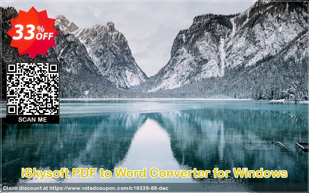 iSkysoft PDF to Word Converter for WINDOWS Coupon, discount iSkysoft discount (16339). Promotion: iSkysoft coupon code active