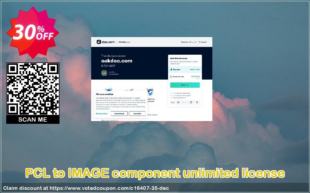 PCL to IMAGE component unlimited Plan Coupon, discount pcltoimage_unlimited. Promotion: 
