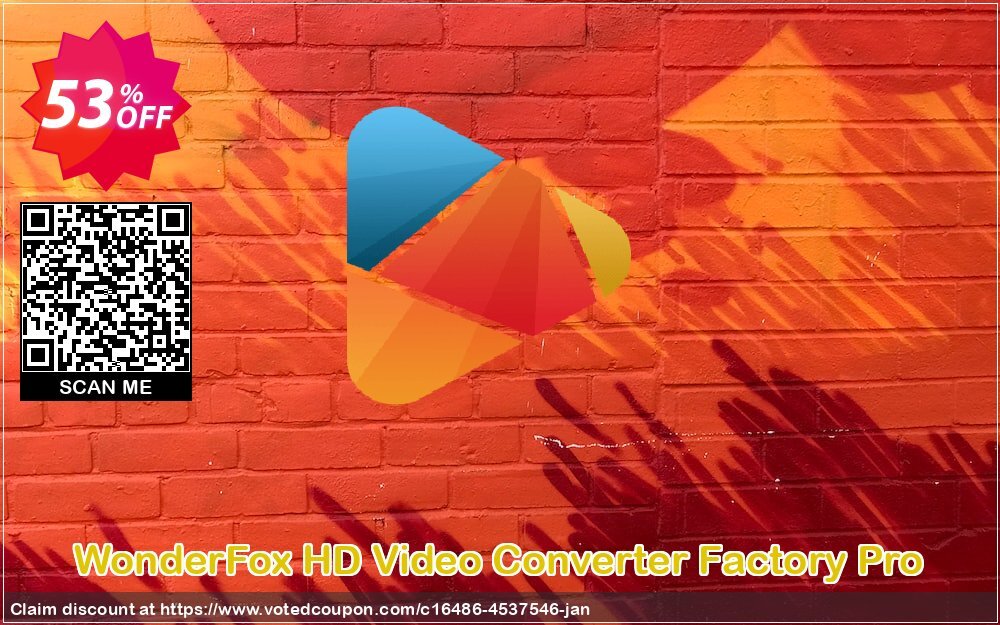 WonderFox HD Video Converter Factory Pro Coupon Code Jun 2023, 53% OFF - VotedCoupon