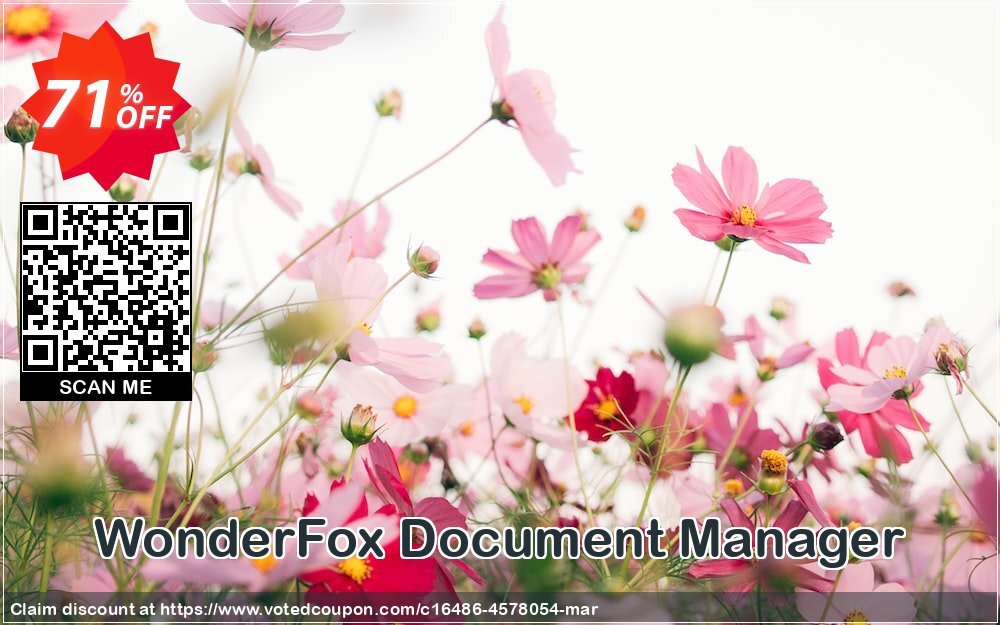 WonderFox Document Manager Coupon, discount 50% OFF on Document Manager. Promotion: awesome sales code of WonderFox Document Manager 2024