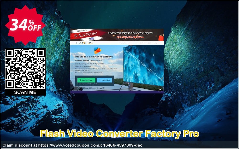 Flash Video Converter Factory Pro Coupon, discount Flash Video Converter Factory Pro special deals code 2023. Promotion: special deals code of Flash Video Converter Factory Pro 2023
