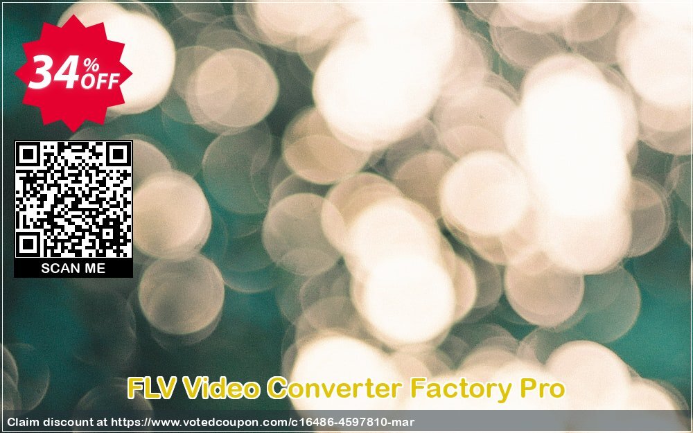 FLV Video Converter Factory Pro Coupon Code Apr 2024, 34% OFF - VotedCoupon