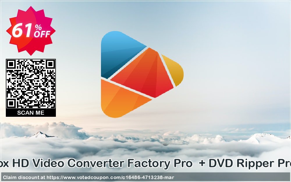 WonderFox HD Video Converter Factory Pro  + DVD Ripper Pro Lifetime Coupon Code Apr 2024, 61% OFF - VotedCoupon