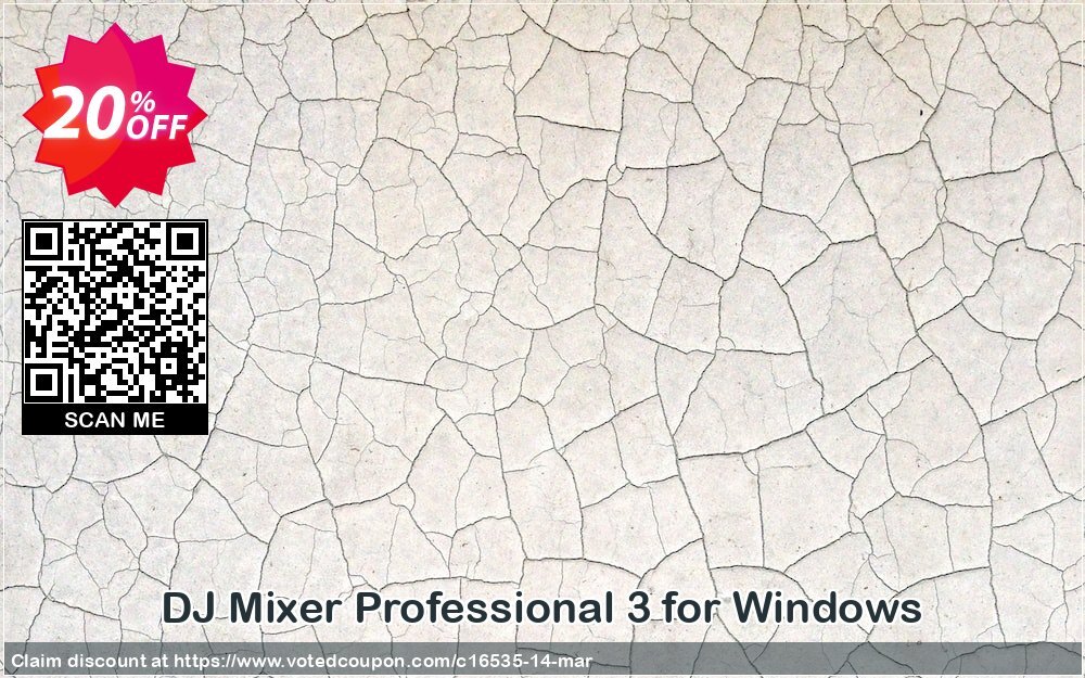 DJ Mixer Professional 3 for WINDOWS Coupon, discount DJMixerPro 20%OFF. Promotion: DJMixerPro 20%OFF