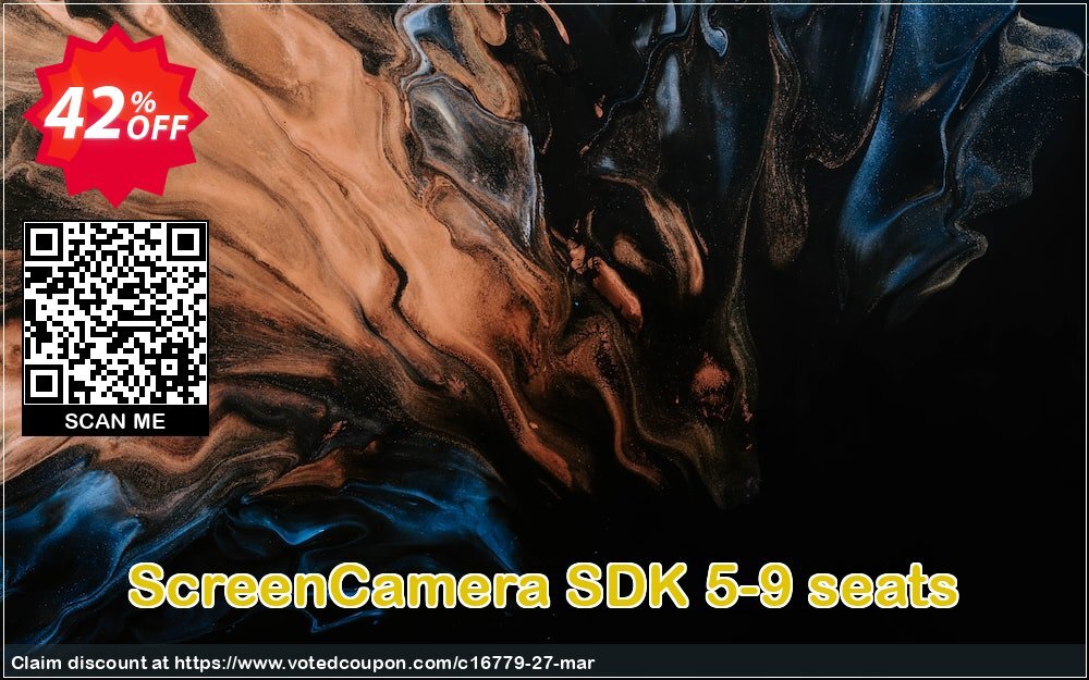 ScreenCamera SDK 5-9 seats Coupon Code May 2024, 42% OFF - VotedCoupon