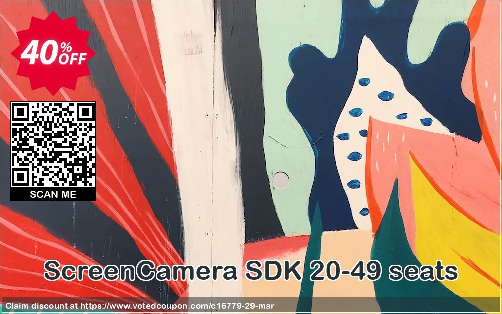 ScreenCamera SDK 20-49 seats Coupon Code May 2024, 40% OFF - VotedCoupon